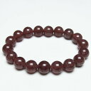 ストロベリークォーツ ブレスレット 12mm 苺水晶 ブレス bracelet 一点物 送料無料 111-40380