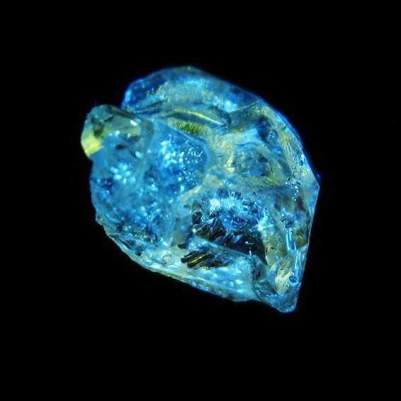 オイルインクォーツ 原石 石油入り 水晶 一点物 171-5050