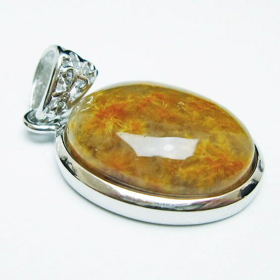 タイチンルチルクォーツ ペンダント フラワータイチン ルチルクォーツ ペンダントトップ pendant ルチ..