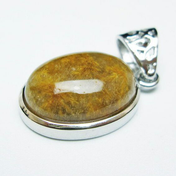 タイチンルチルクォーツ ペンダント フラワータイチン ルチルクォーツ ペンダントトップ pendant ルチ..