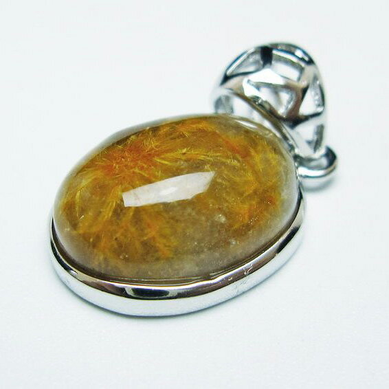 タイチンルチルクォーツ ペンダント フラワータイチン ルチルクォーツ ペンダントトップ pendant ルチ..