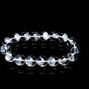 ファントムクォーツ ブレスレット 12mm ホワイトファントム ブレス bracelet ファントム水晶 一点物 送料無料 111-21326