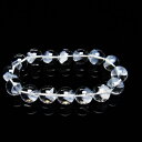 ファントムクォーツ ブレスレット 12mm ホワイトファントム ブレス bracelet ファントム水晶 一点物 送料無料 111-21329