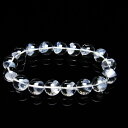 ファントムクォーツ ブレスレット 12mm ホワイトファントム ブレス bracelet ファントム水晶 一点物 送料無料 111-21345