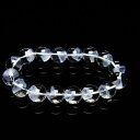ファントムクォーツ ブレスレット 12mm ホワイトファントム ブレス bracelet ファントム水晶 一点物 送料無料 111-21353
