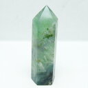 エンジェルフェザー フローライト 六角柱 蛍石 ポイント ほたる石 fluorite 一点物 送料無料 152-3300