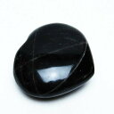 モリオン ハート 黒水晶 置物 morion パームストーン 一点物 155-535