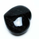 モリオン ハート 黒水晶 置物 morion パームストーン 一点物 155-560