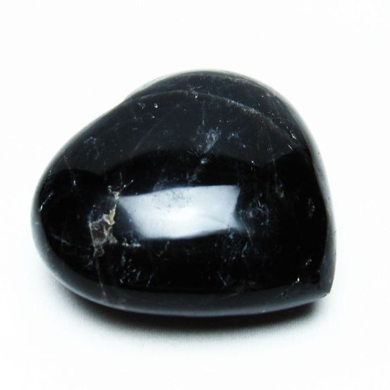 モリオン 置物 黒水晶 ハート morion 一点物 155-639