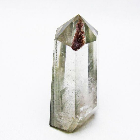 グリーンファントム ポイント 六角柱 phantom quartz ファントム水晶 一点...