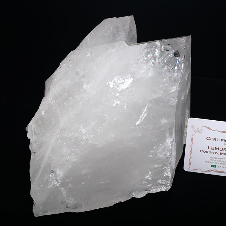 3.7Kg レムリアンシード 水晶 クラスター 虹入り ブラジル ミナスジェライ...