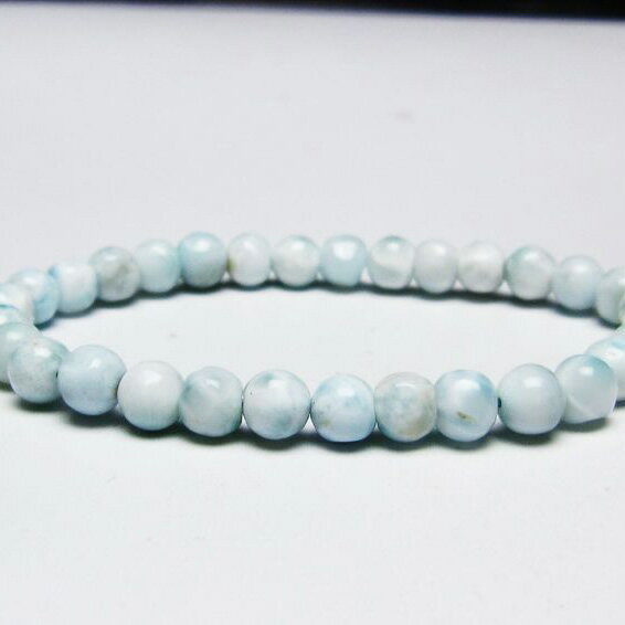 ＼P5倍＆最大2,000円OFF／ ラリマー ブレスレット 6mm ラリマール ブレス pectolite ペクトライト lari..