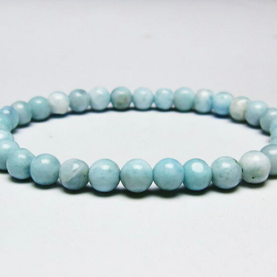 ＼P5倍＆最大2,000円OFF／ ラリマー ブレスレット 6mm ラリマール ブレス pectolite ペクトライト lari..