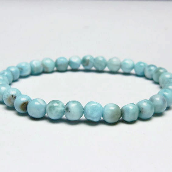 ＼P5倍＆最大2,000円OFF／ ラリマー ブレスレット 6mm ラリマール ブレス pectolite ペクトライト lari..