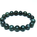 エメラルド ブレスレット 12mm 一点物 送料無料 111-46067