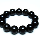 黒水晶 モリオン ブレスレット 18mm モリオン ブレス morion bracelet 一点物 送料無料 111-46300