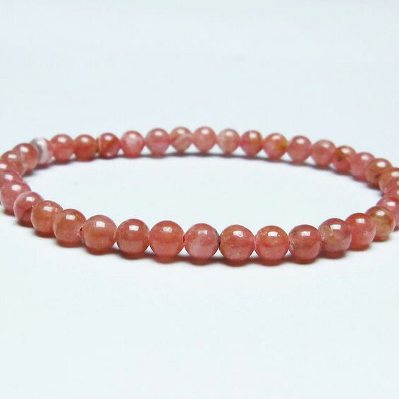 ＼P5倍＆最大2,000円OFF／ インカローズ ブレスレット 5mm ロードクロサイト ブレス 菱マンガン鉱 bracelet インカの薔薇 inca rose 一点物 メール便可 [M便 1/10] 111-46568