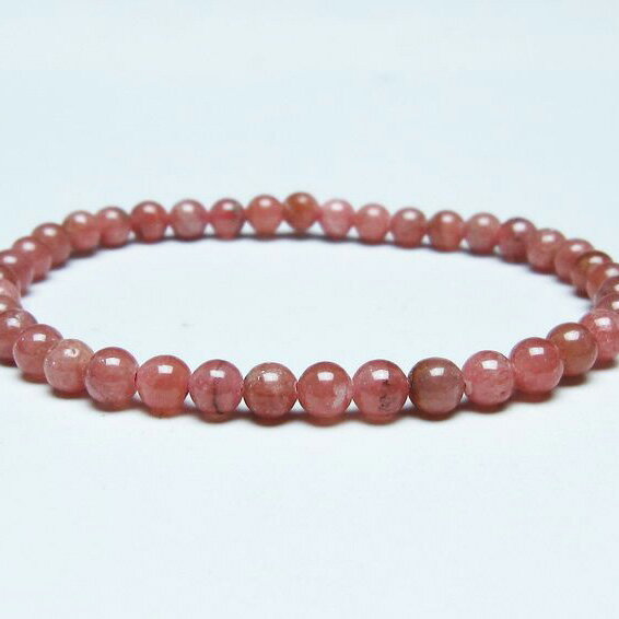 ＼P5倍＆最大2,000円OFF／ インカローズ ブレスレット 5mm ロードクロサイト ブレス 菱マンガン鉱 bracelet インカの薔薇 inca rose 一点物 メール便可 [M便 1/10] 111-46580