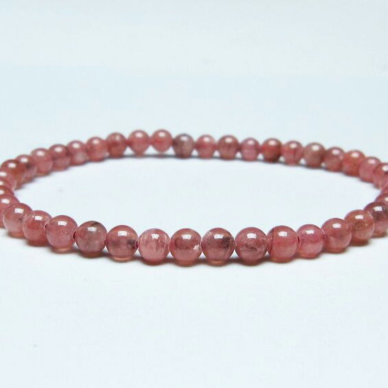 ＼P5倍＆最大2,000円OFF／ インカローズ ブレスレット 5mm ロードクロサイト ブレス 菱マンガン鉱 bracelet インカの薔薇 inca rose 一点物 メール便可 [M便 1/10] 111-46617