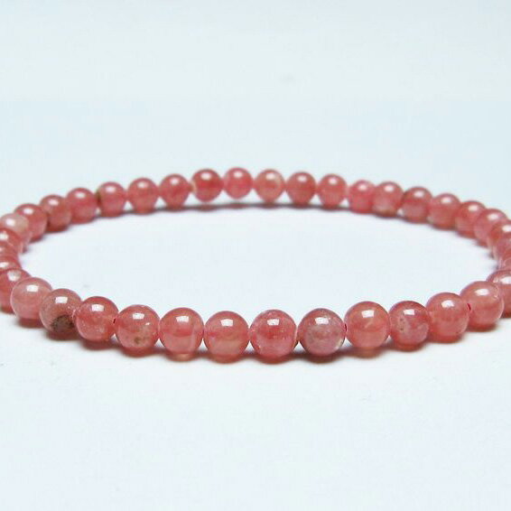＼P5倍＆最大2,000円OFF／ インカローズ ブレスレット 5mm ロードクロサイト ブレス 菱マンガン鉱 bracelet インカの薔薇 inca rose 一点物 メール便可 [M便 1/10] 111-46630