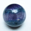 フローライト 丸玉 26mm 蛍石 スフィア 螢石 置物 fluorite ほたる石 一点物 141-7292