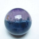 フローライト 丸玉 26mm 蛍石 スフィア 螢石 置物 fluorite ほたる石 一点物 141-7293