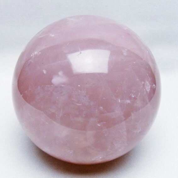 1.9Kg ローズクォーツ 丸玉 113mm rose quartz スフィア 球 玉 置物 一点...