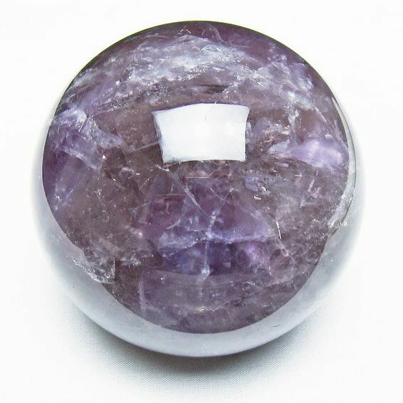 1.3Kg アメジスト 丸玉 95mm amethyst スフィア 球 玉 置物 一点物 送料無...