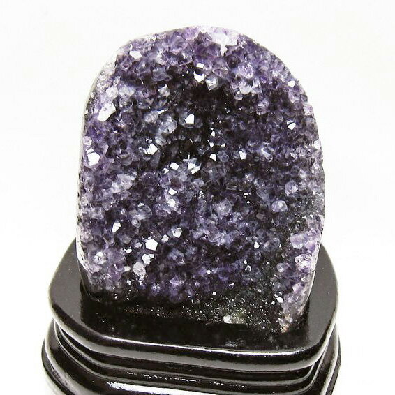 アメジスト クラスター ウルグアイ産 台座付属 アメシスト 原石 amethyst ...