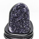 1.2Kg アメジスト クラスター ウルグアイ産 台座付属 アメシスト 原石 amethyst 紫 置物 浄化 開運 玄関 ametista 一点物 送料無料 182-7997(3)