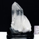 1.2Kg レムリアンシード クリスタル 水晶 クラスター 原石 台座付属 ブラジル ミナスジェライス州 コリント産 浄化 開運 風水 置物 すいしょう 一点物 送料無料 182-8110(3)