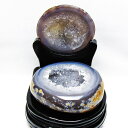 1.4Kg トレジャーメノウ 台座付属 アゲート 財宝メノウ 聚宝盆瑪瑙 agate ジオード 原石 瑪瑙 置物 龍穴 パワースポット 風水 開運 一点物 送料無料 175-1455