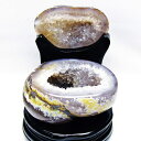 1.2Kg トレジャーメノウ 台座付属 アゲート 財宝メノウ 聚宝盆瑪瑙 agate ジオード 原石 瑪瑙 置物 龍穴 パワースポット 風水 開運 一点物 送料無料 175-1456