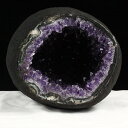 3.7Kg アメジストドーム ウルグアイ産 サークルジオード 原石 amethyst 卓上サイズ アメジストカペーラ 高品質 ミニドーム 開運 風水 玄関 パワ...
