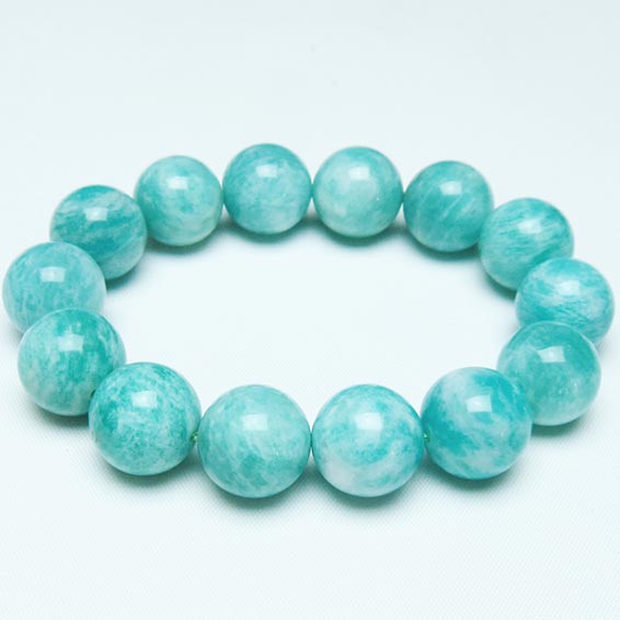 アマゾナイトブレスレット15mmア...