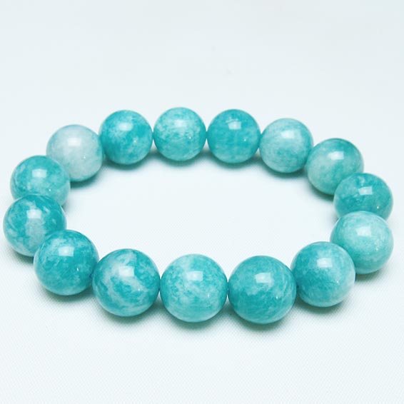 アマゾナイトブレスレット14mmア...