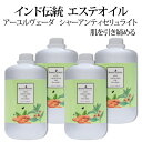 アーユルヴェーダ シャーアンティセリュライト シャナーズ 1000ml 4本 サロン 専売品 美容室 美容院 入浴 高級 送料無料 インド エステ ハーブ 植物...