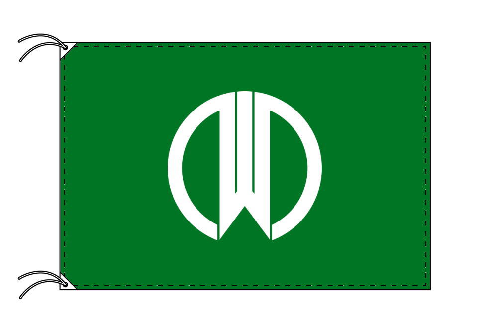 TOSPA 山形市旗 山形県県庁所在地の市の旗 100×150cm テトロン製 日本製 日本の県庁所在地旗シリーズ