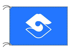TOSPA 静岡市旗 静岡県県庁所在地の市の旗 70×105cm テトロン製 日本製 日本の県庁所在地旗シリーズ