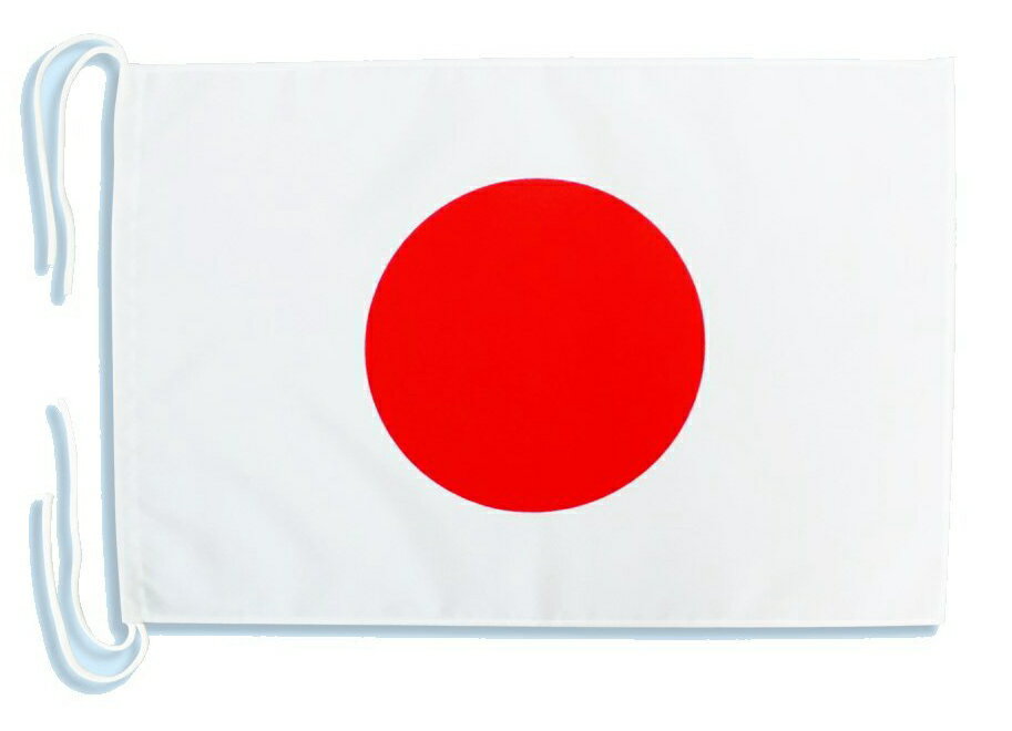 TOSPA Sサイズ 日の丸 日本国旗 テトロン 25×37.5cm 手旗 店頭装飾用