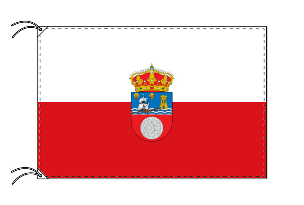 TOSPA スペイン 自治州旗 カンタブリア州（70×105cm 高級テトロン 日本製）