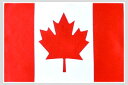 TOSPA 世界の国旗 ミニタオル ハンドタオル カナダ国旗柄メープルリーフ（素早い吸水 速乾のマイクロファイバー生地）ミニメガネ拭き スマホ タブレット レンズクリーナークロス