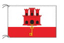 イギリス　海外領の旗　ジブラルタルの旗（120×180cm）【受注生産】