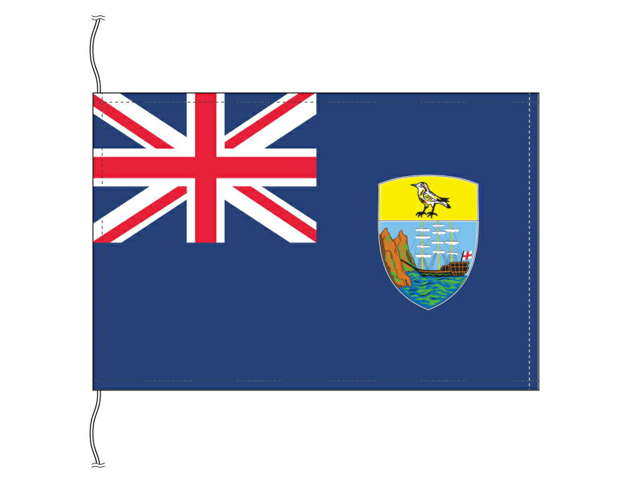 TOSPA イギリス海外領の旗 セントヘレナの旗(卓上旗16×24cm)【受注生産】