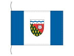 TOSPA ノースウェスト準州の旗 カナダの州旗 卓上旗 旗サイズ16×24cm テトロントロマット製 日本製 世界各国の州旗シリーズ