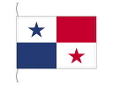 TOSPA パナマ 国旗 卓上旗 旗サイズ16×24cm テトロントロマット製 日本製 世界の国旗シリーズ