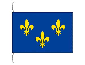 TOSPA イル=ド=フランス地域圏 フランス地域圏の旗 州旗(卓上旗16×24cm)