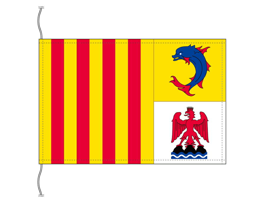 TOSPA プロヴァンス＝アルプ＝コート ダジュール地域圏 フランス地域圏の旗 州旗（卓上旗16×24cm）