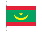 TOSPA モーリタニア 国旗 卓上旗 旗サイズ16×24cm テトロントロマット製 日本製 世界の国旗シリーズ
