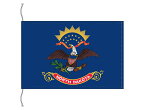 TOSPA ノースダコタ州旗 卓上旗[アメリカ合衆国の州旗 16×24cm 高級テトロン製]